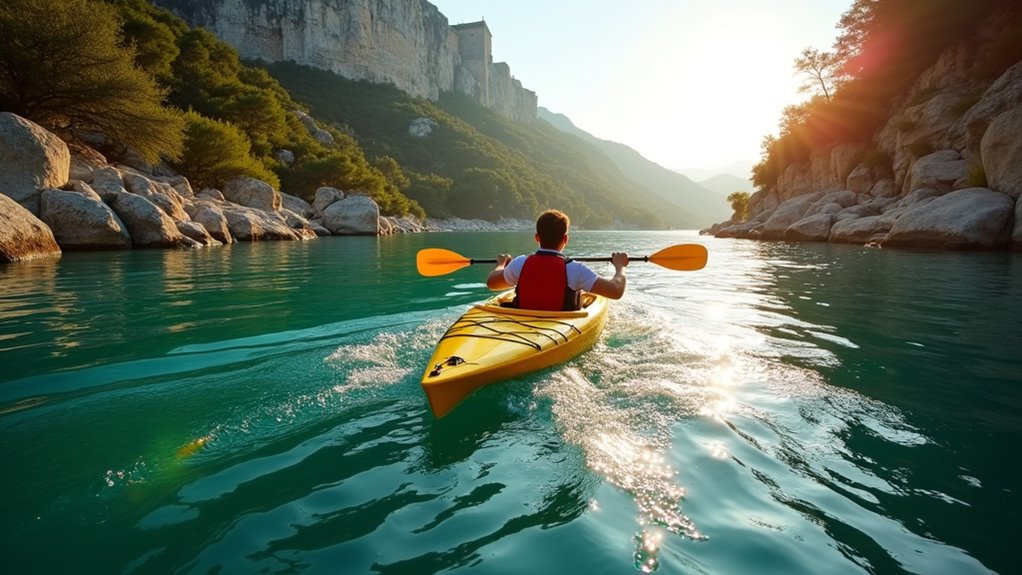 krka river and coast kayaking