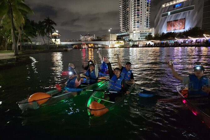L.E.D. Light Kayak Miami City Lights - FAQ