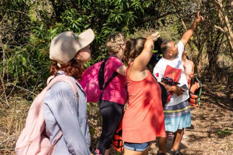 La Crucecita: Hiking and Snorkling/ Drinks and Fruits - The Itinerary in Detail