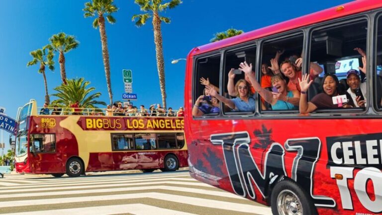 LA: TMZ Celebrity Tour & Big Bus 24-Hour Hop-on Hop-off Tour - FAQ