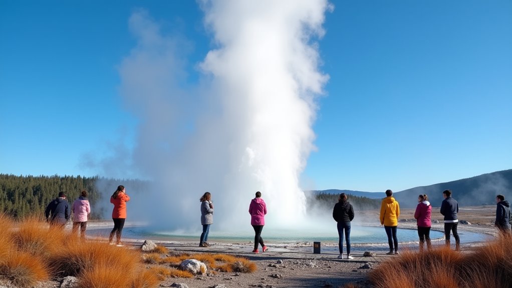 lady knox geyser erupts daily