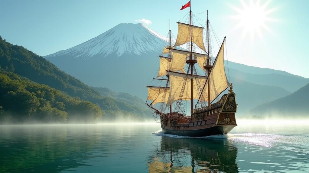 lake ashi pirate ship cruises