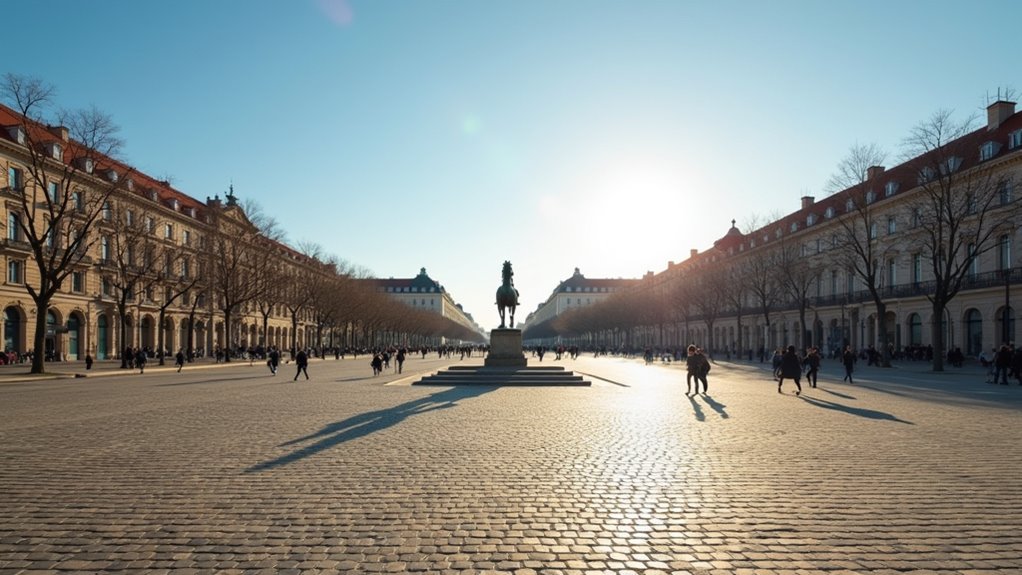 largest pedestrian city square