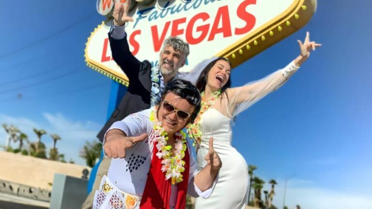 Las Vegas: Elvis Wedding with Las Vegas Sign Photos Included - Authenticity and Experience Based on Reviews