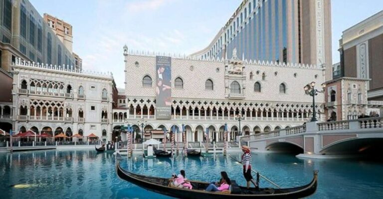 Las Vegas: Entry to Madame Tussauds with a Gondola Cruise - The Value and Practicality