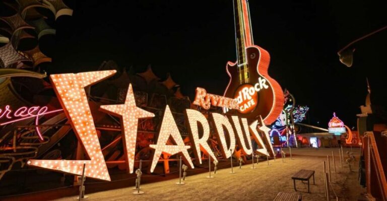 Las Vegas: Night Helicopter Flight and Neon Museum Tour - Getting a Sense of the Experience