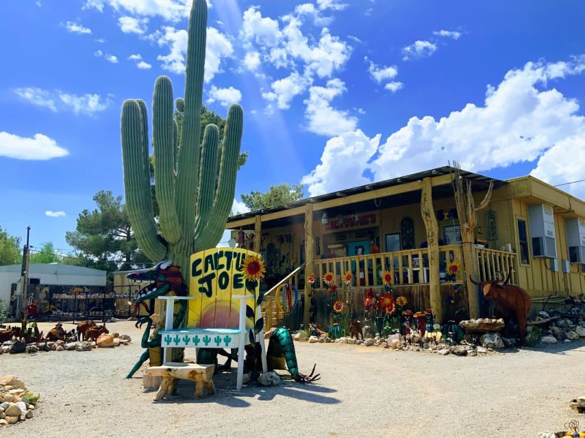Las Vegas: Red Rock Canyon & Whimsical Cactus Joe's + Lunch - The Quirky Charm of Cactus Joe’s at Blue Diamond