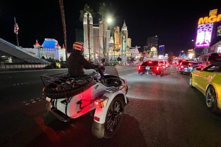 Las Vegas: Sidecar Tour of the Las Vegas Strip by Night - The Itinerary: What to Expect and Why It Matters