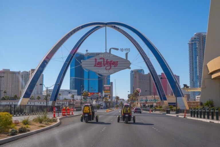 Las Vegas: Talking GoCar Las Vegas Strip Tour - What You’ll See on the Route