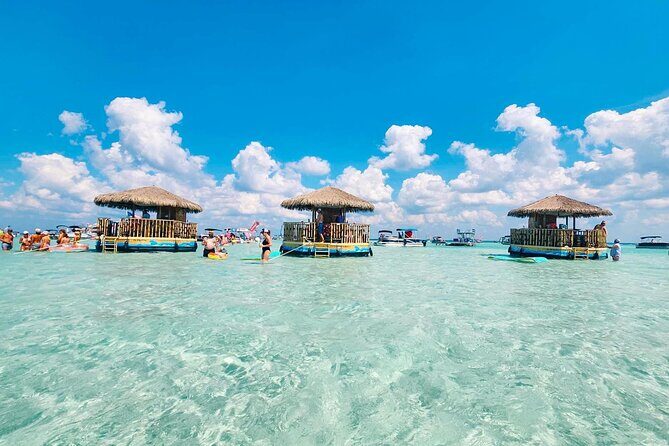 Last Chance TAILFINS TIKIS 2 Hour Crab Island Tiki Tour