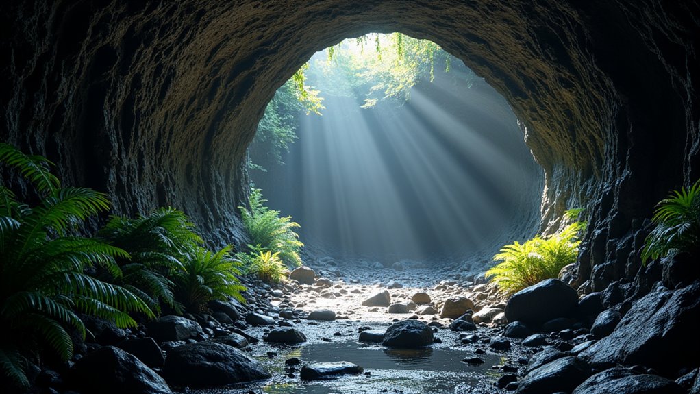 lava tube rainforest walk