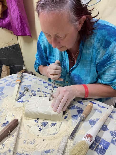 Limestone sculpture workshop in Agadir - Key Points