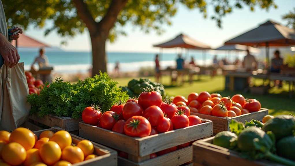 local farmers market experience