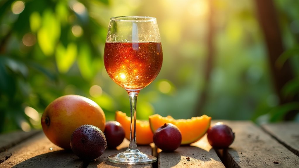 local tropical fruit wines
