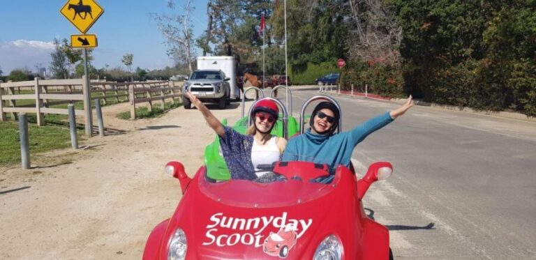 Los Angeles: 2.5hr MiniCar Guided Discover LA Tour YOU drive - The Itinerary: What You’ll See and Do