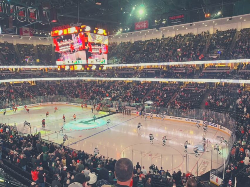 Los Angeles: Anaheim Ducks Ice Hockey Game Ticket - Matchday Experience
