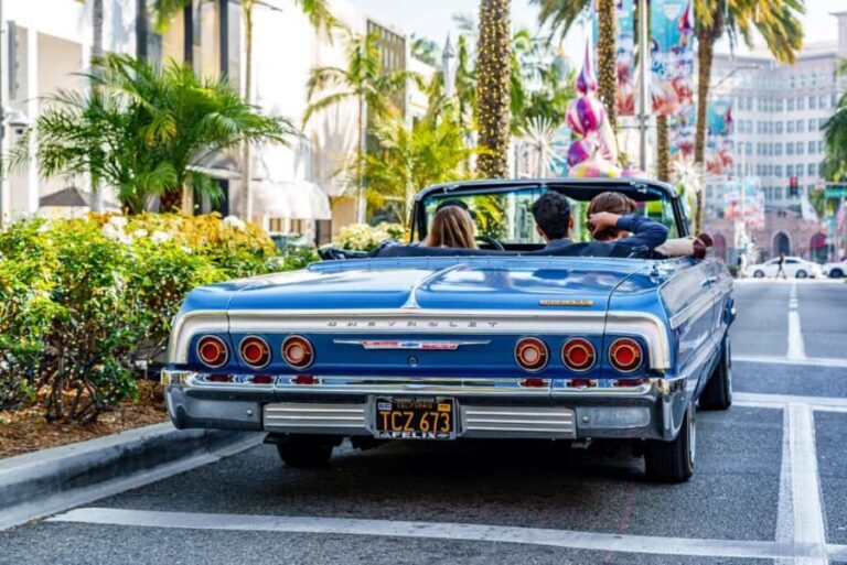 Los Angeles: Culture Tour in a Lowrider Impala - Exploring the Itinerary in Detail