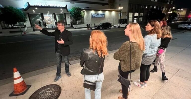 Los Angeles: Downtown Hollywood Guided Ghost Walking Tour - The Itinerary in Detail