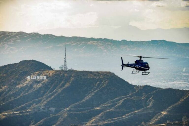Los Angeles Romantic Helicopter Tour with Mountain Landing - What’s Included and What’s Not