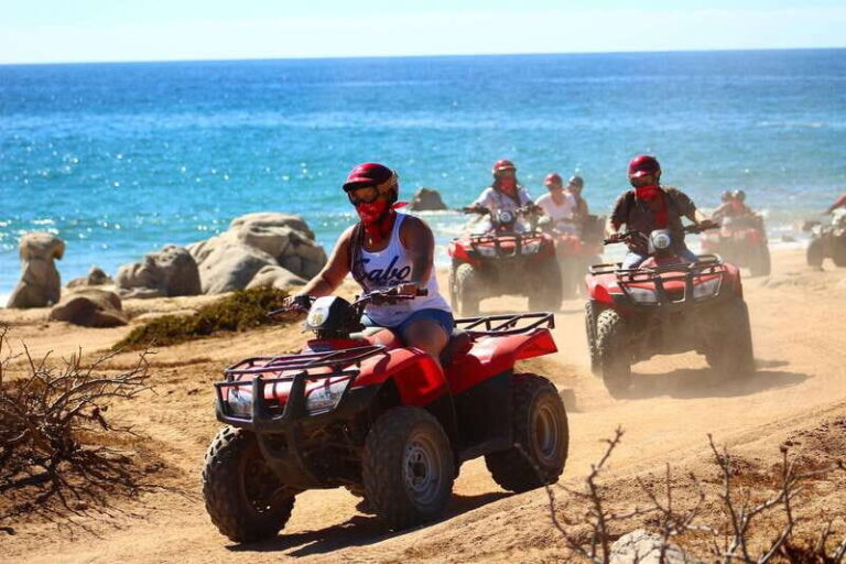 Los cabos:ATV beach&desert with transfer & tequila tasting - What the Tour Entails: An In-Depth Look