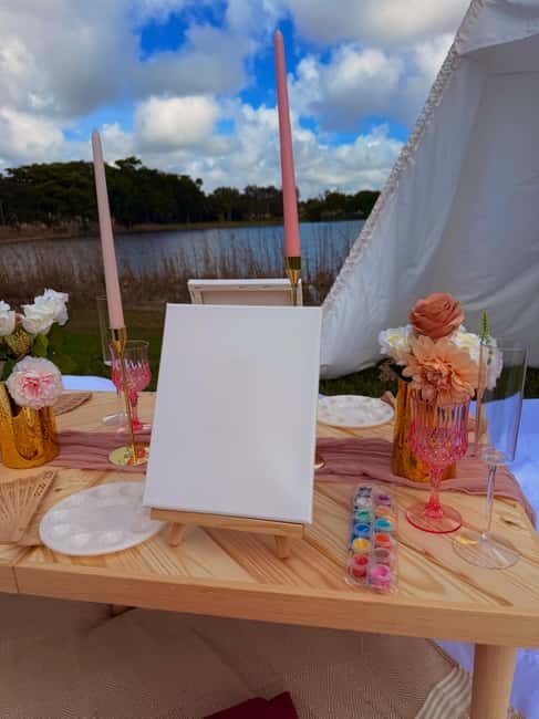 Luxury Outdoor Sip & Paint Experience- Near Miami - What Travelers Are Saying
