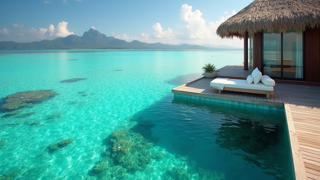 luxury overwater bungalow experience
