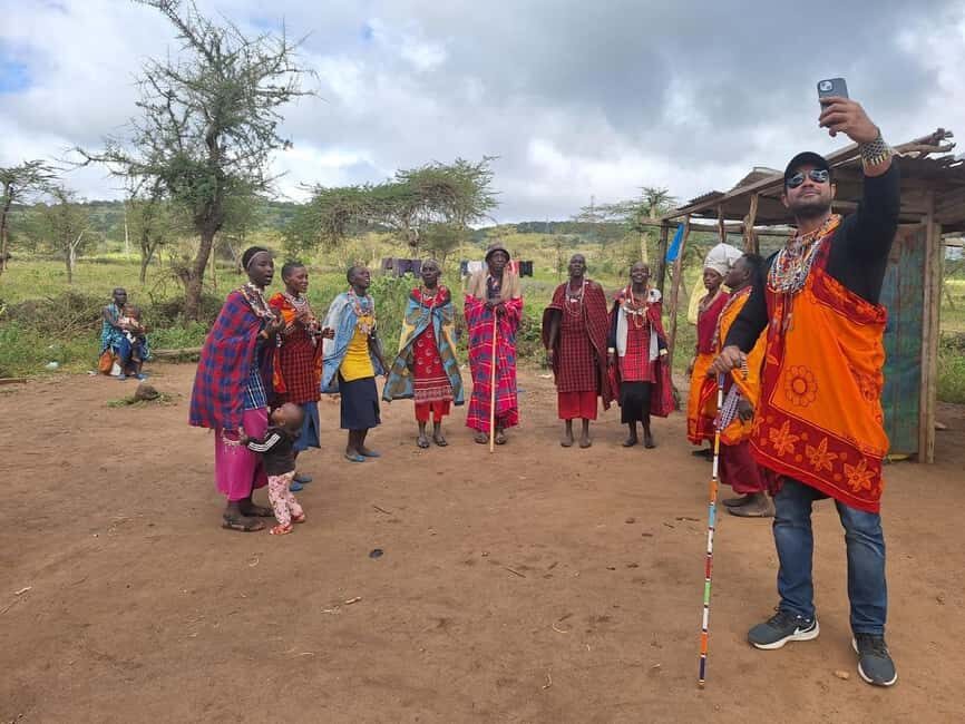 Maasai Village Visit with Traditional Welcome - Arriving at the Maasai Village