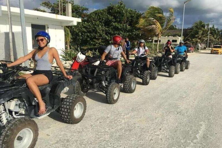 Mahahual: ATV Adventure & Open Bar Beach Day with Lunch - The Afterglow: Beach Relaxation at Poncho’s Restaurant