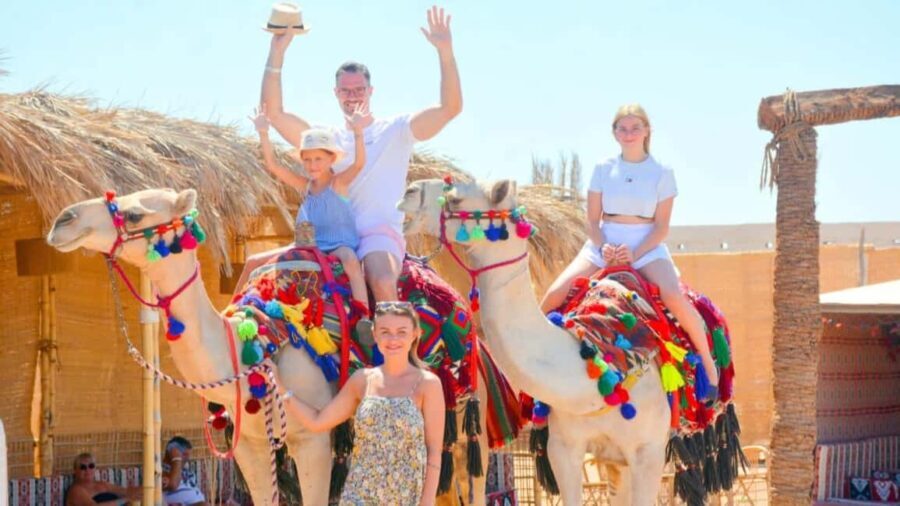 Makadi Bay: BADU Flavors Lunch, Camel and Bedouin Party