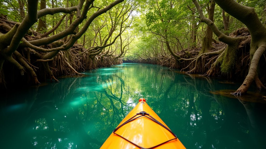 mangrove tunnel kayak tour