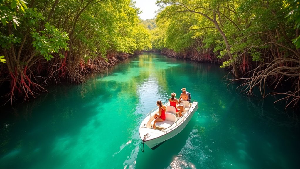 mangrove tunnels wildlife tour