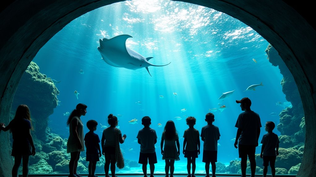 marine life thrilling rides