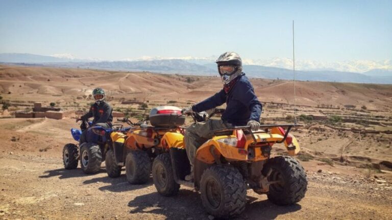 Marrakech: 3-Hour Quad Bike Adventure - Detailed Analysis of Value