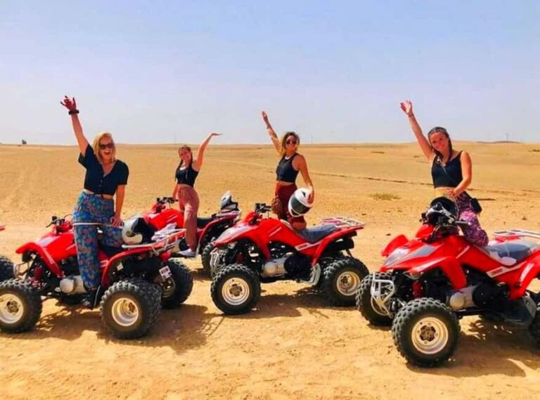 Marrakech: Agafay Desert Quad Biking with Dinner & Show - Dinner, Entertainment, and the Night Sky