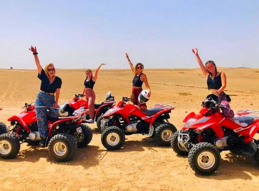 Marrakech: Agafay Desert Quad Biking with Dinner & Show - Dinner, Entertainment, and the Night Sky
