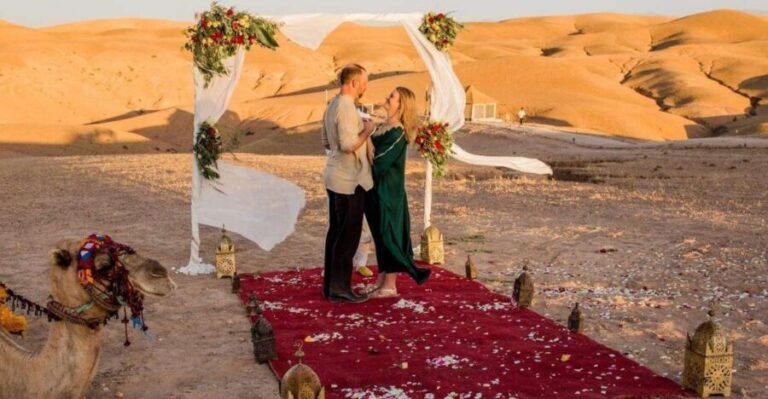 Marrakech Dinner Show Agafay Desert with Camels swiming pool - The True Value of This Experience