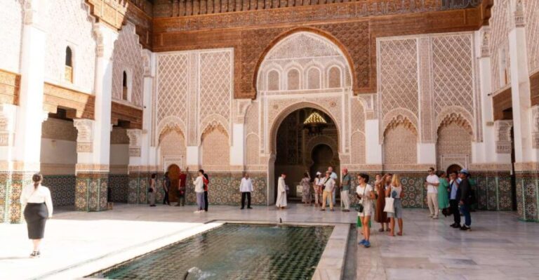 Marrakech: Madrassa Ben Youssef, Secret Garden & Medina Tour - Key Points