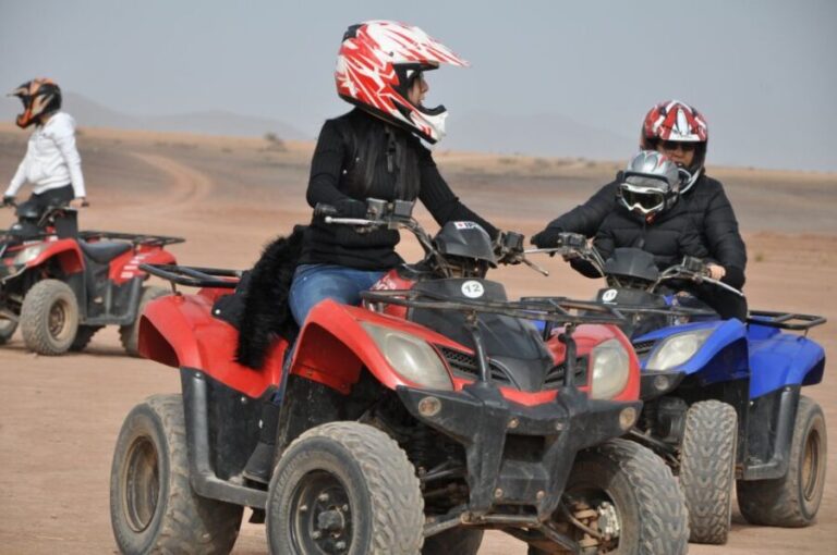Marrakech: pack quad and camel ride in the palm grove - Important Considerations