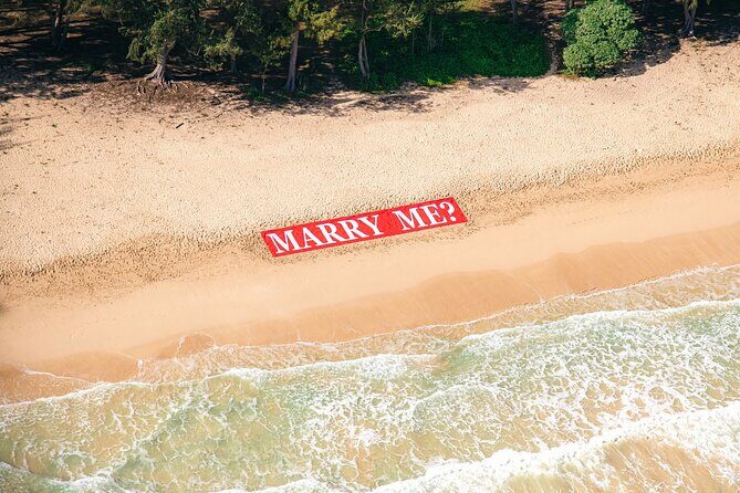 Marry Me Banner Flyover - Helicopter Proposal Flight - Who Is This Tour Best For?