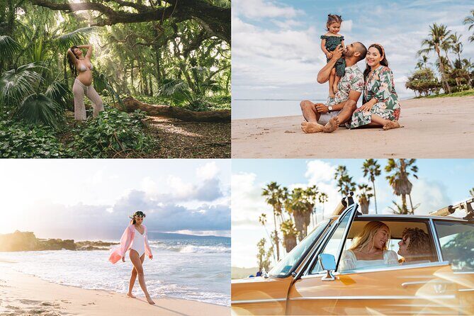 Maui Photographer, Beach Portrait for Family and couple - What Makes the Location Special?