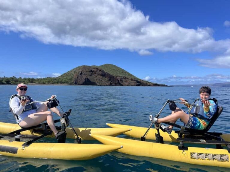 Maui: Water Bike Tour in Makena Bay - What to Expect from the Water Bike Tour