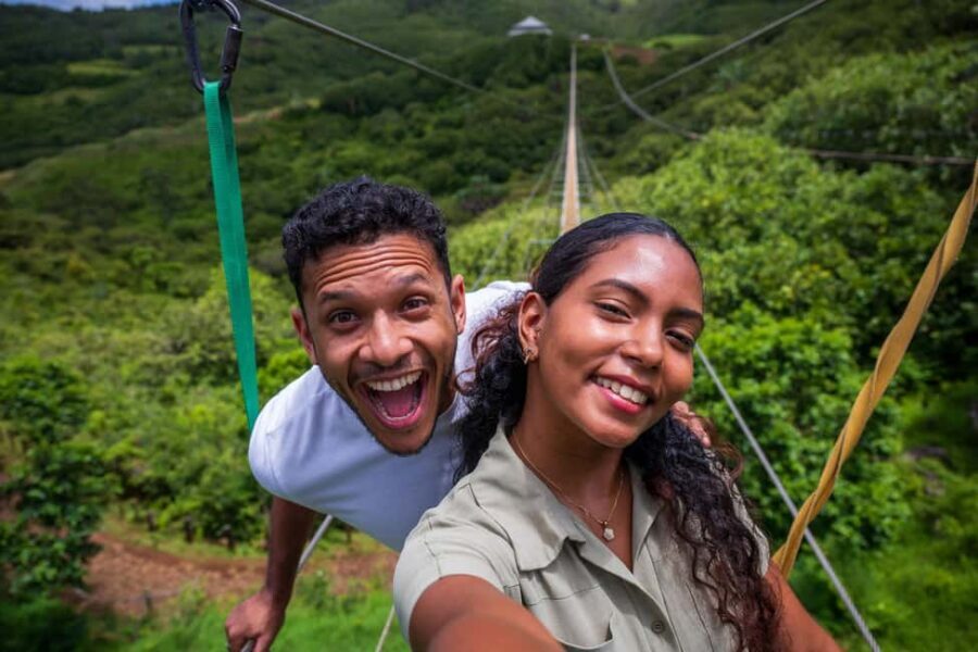 Mauritius: Vallé Advenature Park, Nepalese Bridge