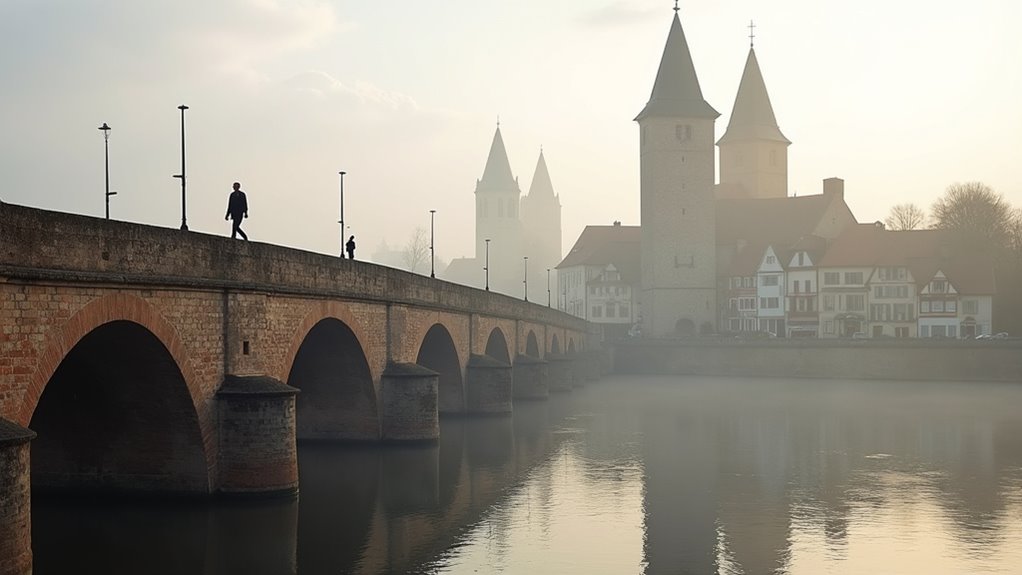 medieval bridges and towers