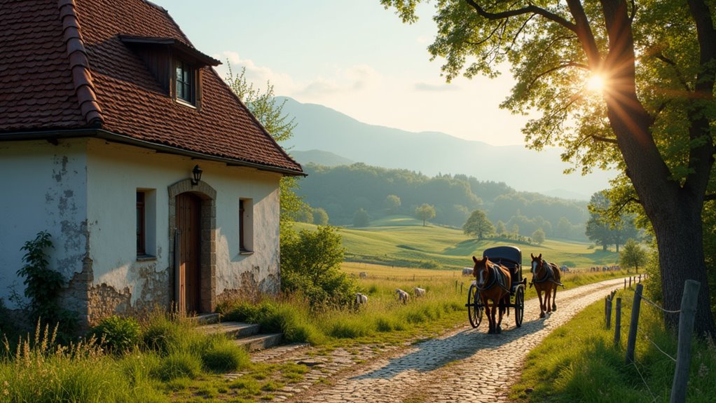 medieval saxon village heritage