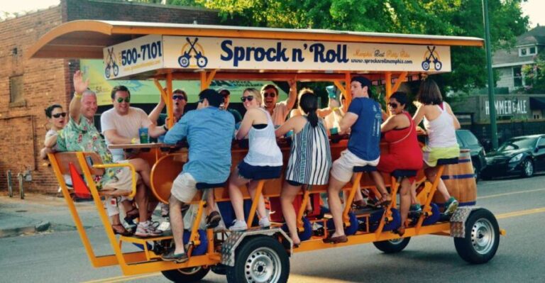 Memphis: Guided Bar Crawl on a Pedal Bike - Why This Tour Works Well