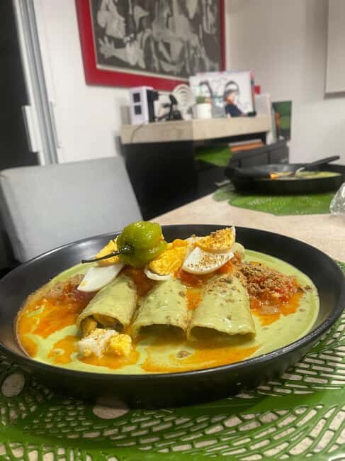 Mexican cuisine at home