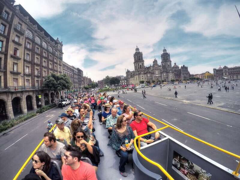 Mexico City: Hop-on Hop-off City Tour by Turibus 2-Day Pass