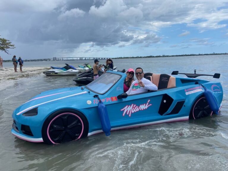 Miami: 1-hour Jetcar Rental - Starting Point and Booking