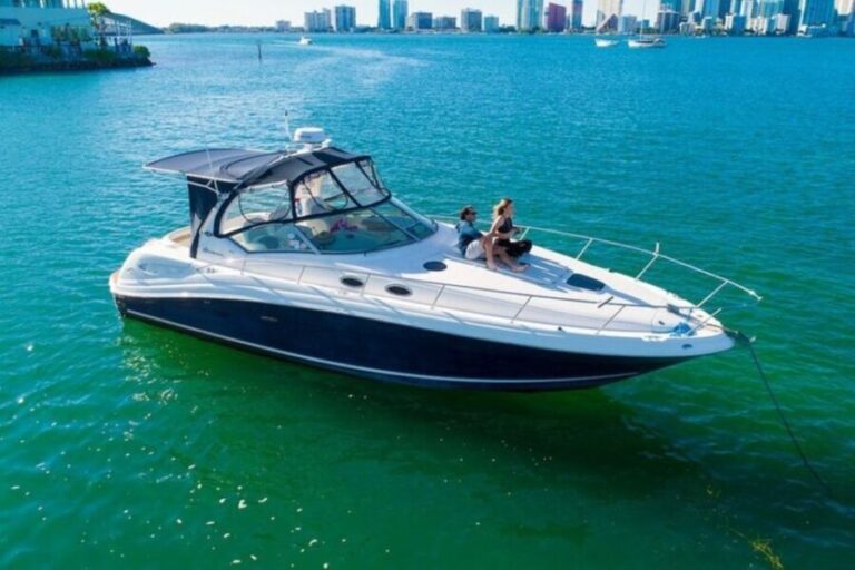 Miami: 37-Foot Sundancer Boat Rental - The Itinerary: Freedom to Explore