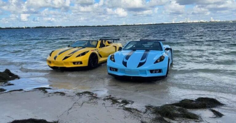 Miami Beach 1-HOUR JETCAR RIDE PLUS FREE 1-HOUR BOAT TOUR - The Practicalities of Booking and Participating